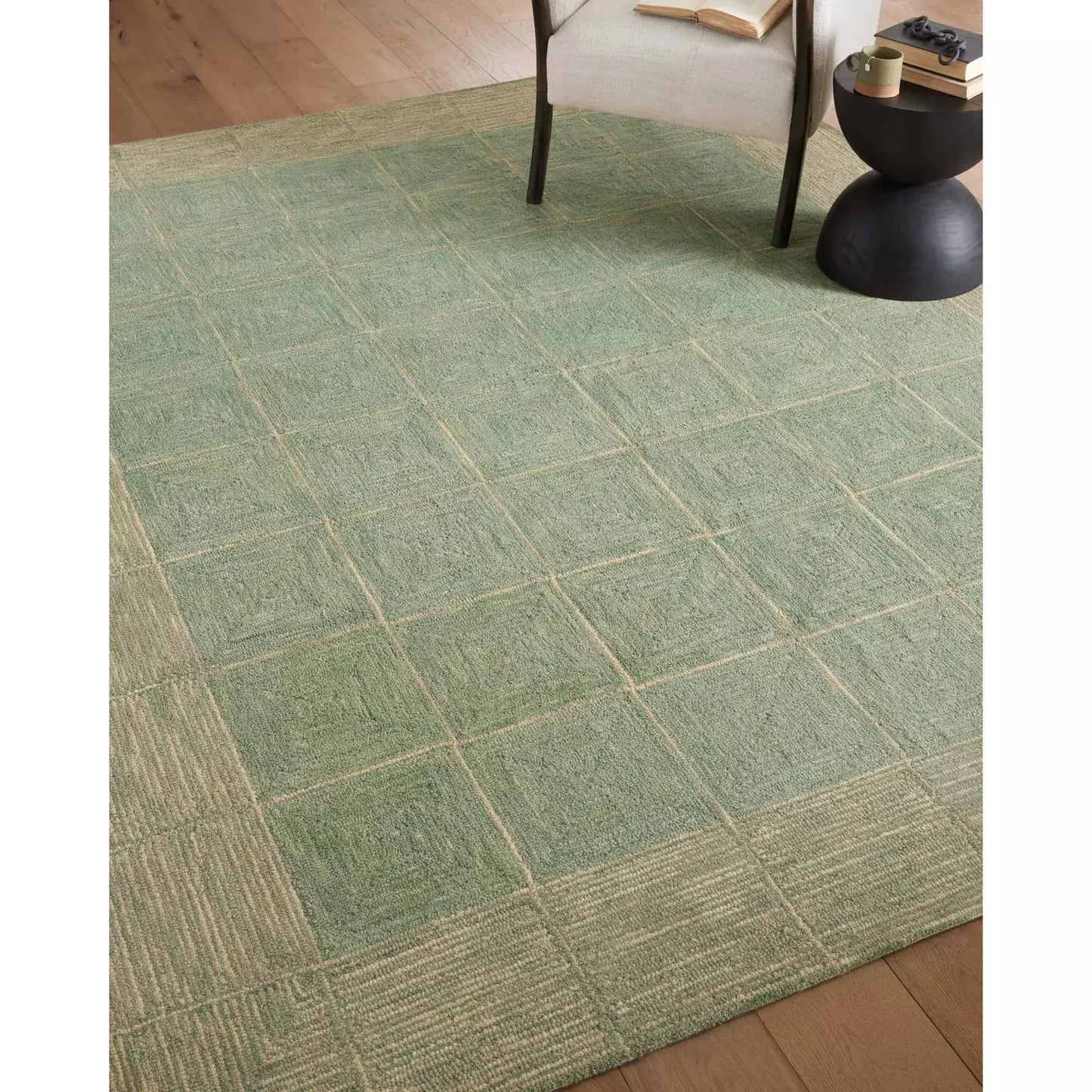 Chris Loves Julia Francis Green/Natural Rug - Chapin Furniture