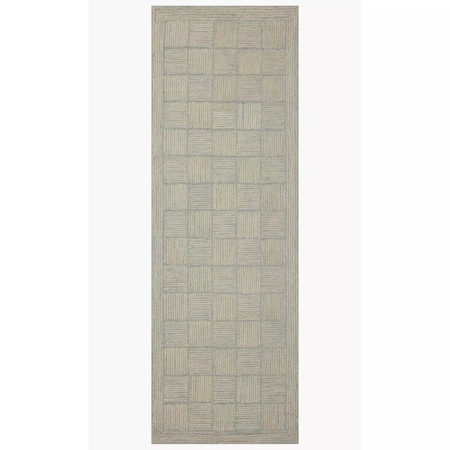 Chris Loves Julia Francis Silver/Sky Rug - Chapin Furniture