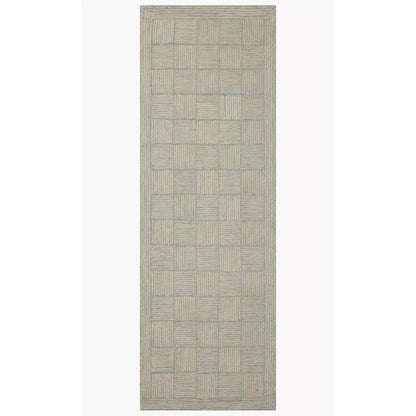Chris Loves Julia Francis Silver/Sky Rug - Chapin Furniture