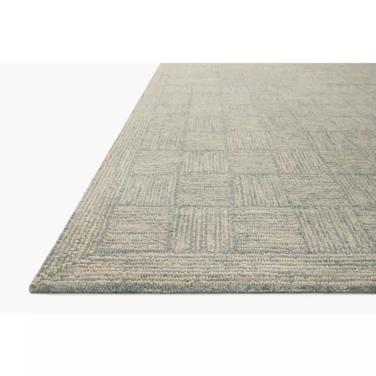 Chris Loves Julia Francis Silver/Sky Rug - Chapin Furniture