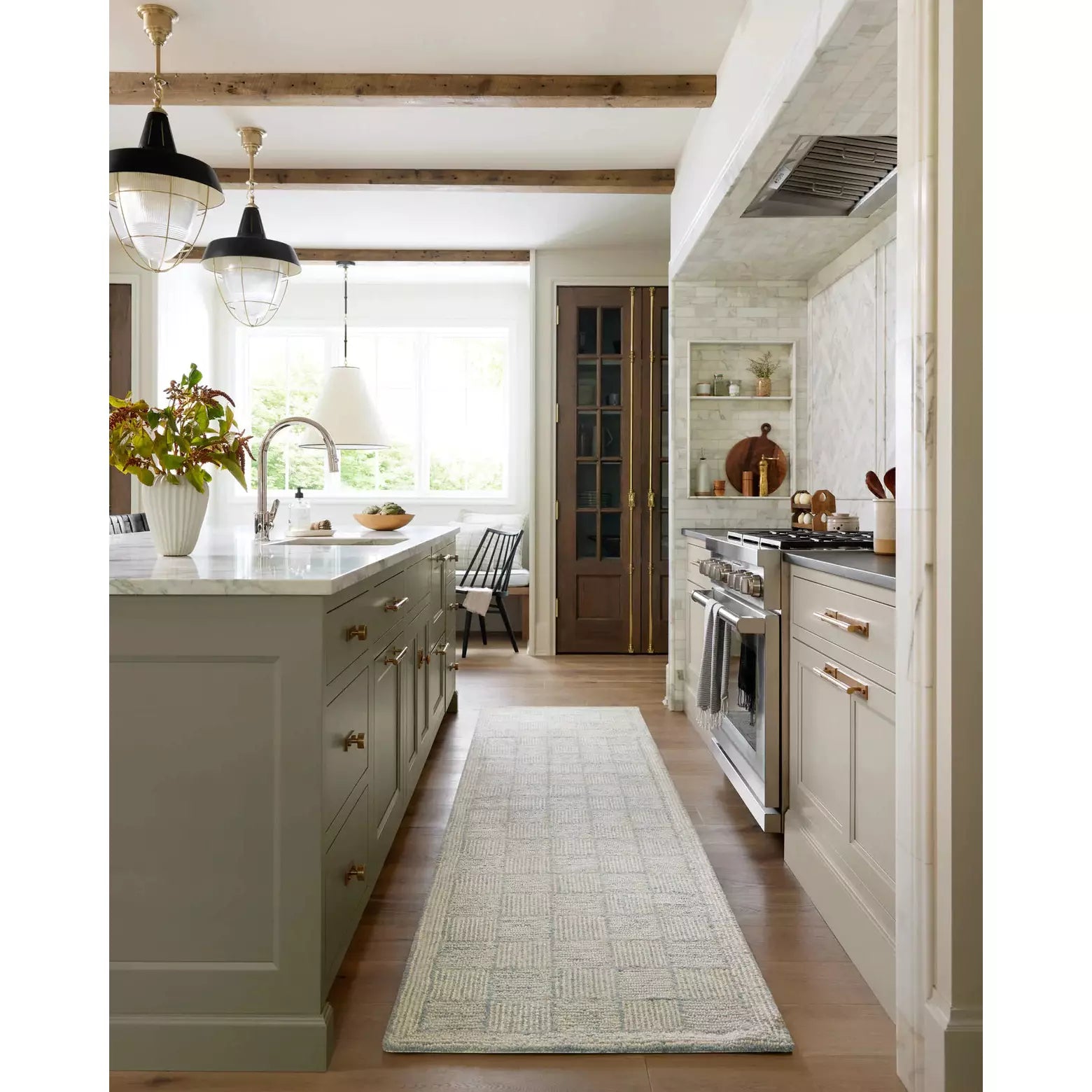 Chris Loves Julia Francis Silver/Sky Rug - Chapin Furniture