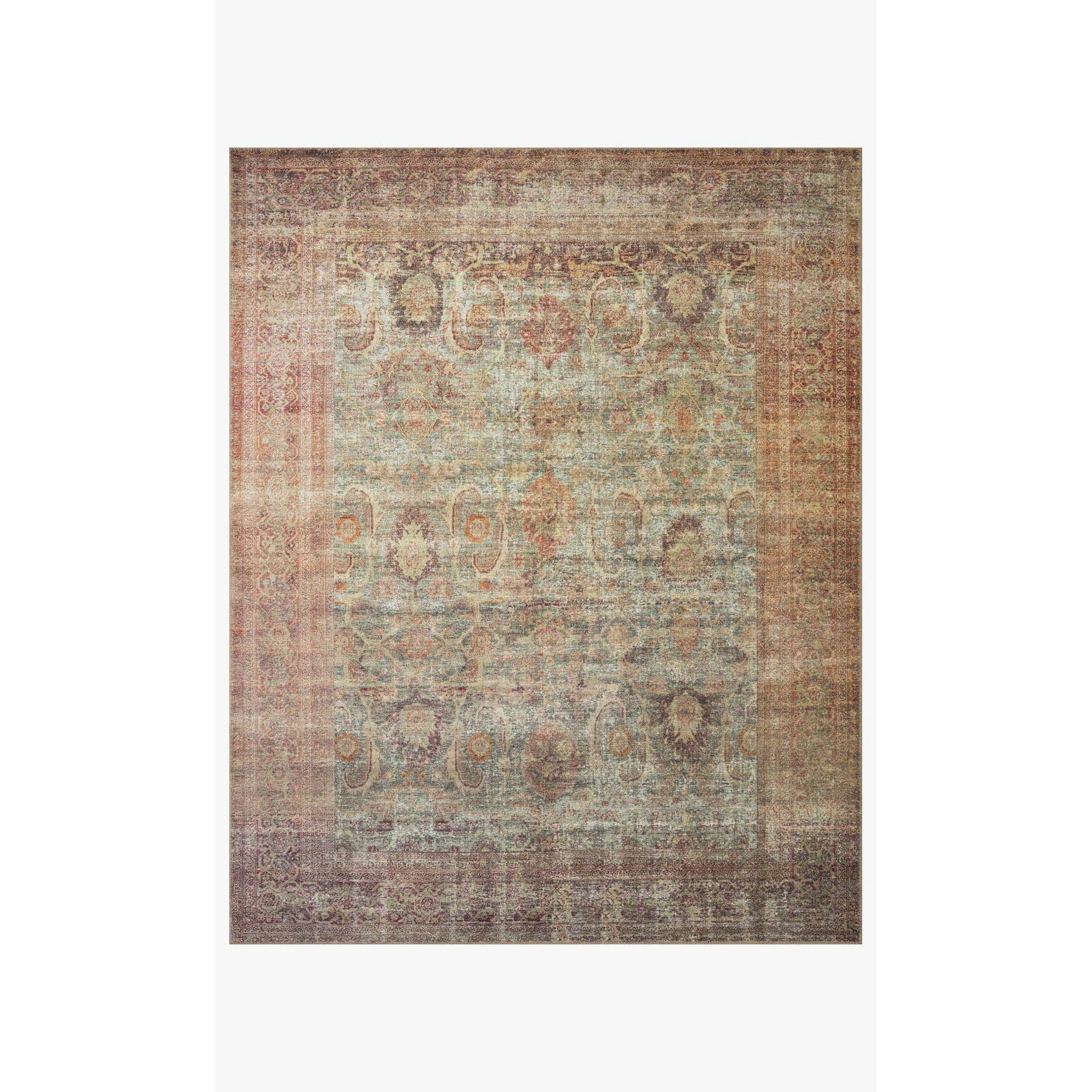 Amber Lewis Georgie Jade/Sunset Rug - Chapin Furniture