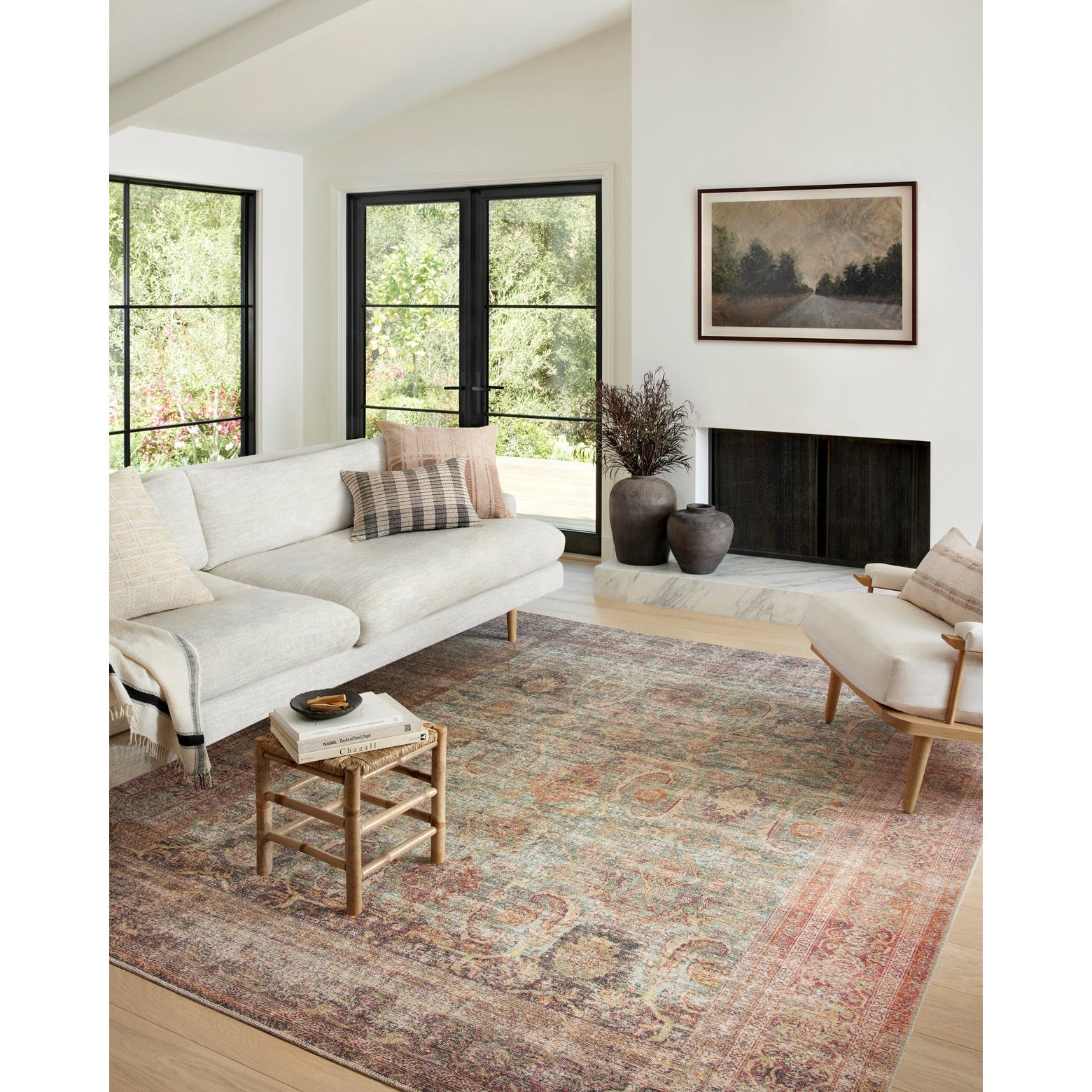 Amber Lewis Georgie Jade/Sunset Rug - Chapin Furniture