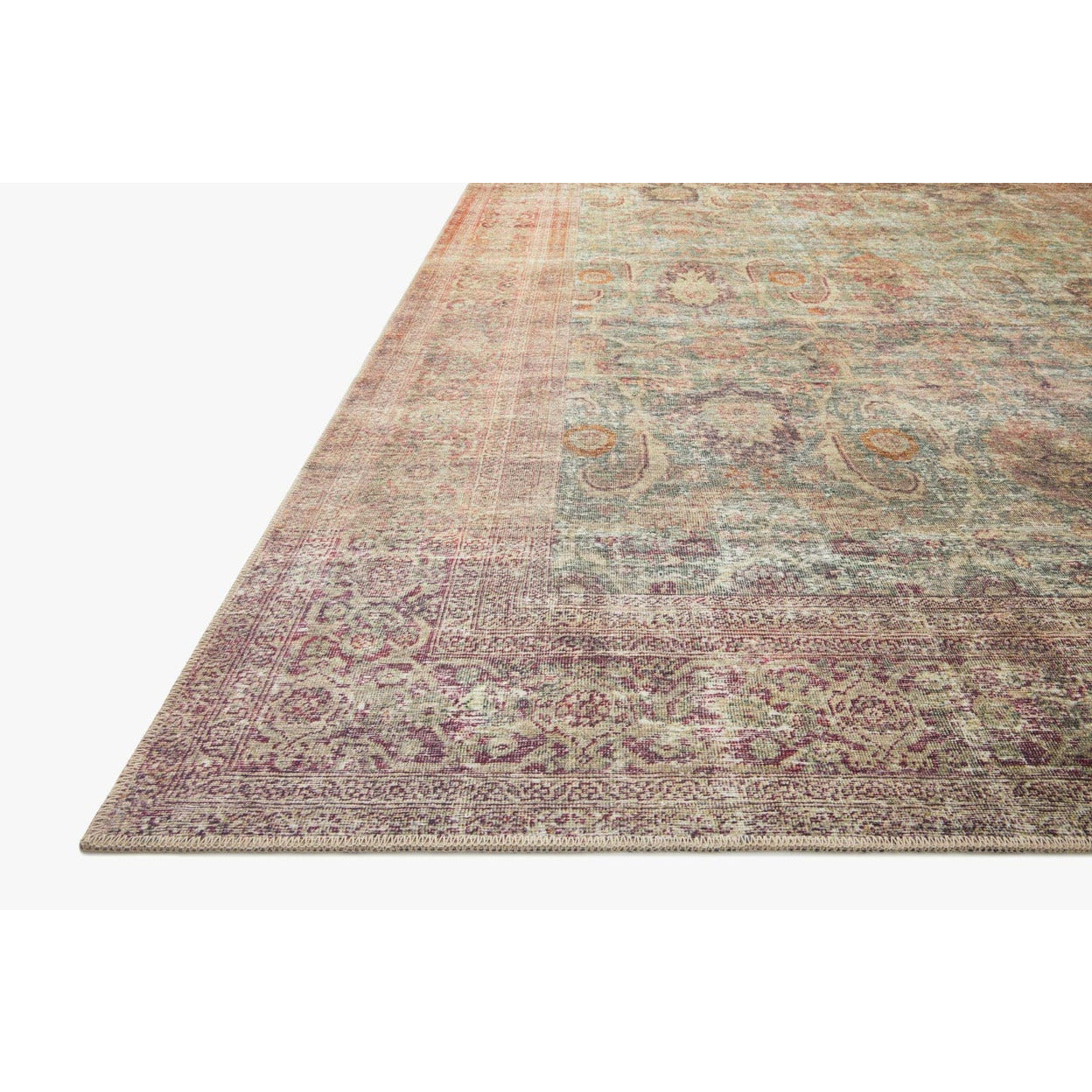 Amber Lewis Georgie Jade/Sunset Rug - Chapin Furniture