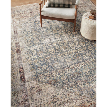 Amber Lewis Georgie Teal/Antique Rug - Chapin Furniture