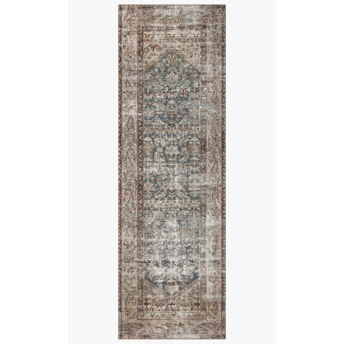 Amber Lewis Georgie Teal/Antique Rug - Chapin Furniture