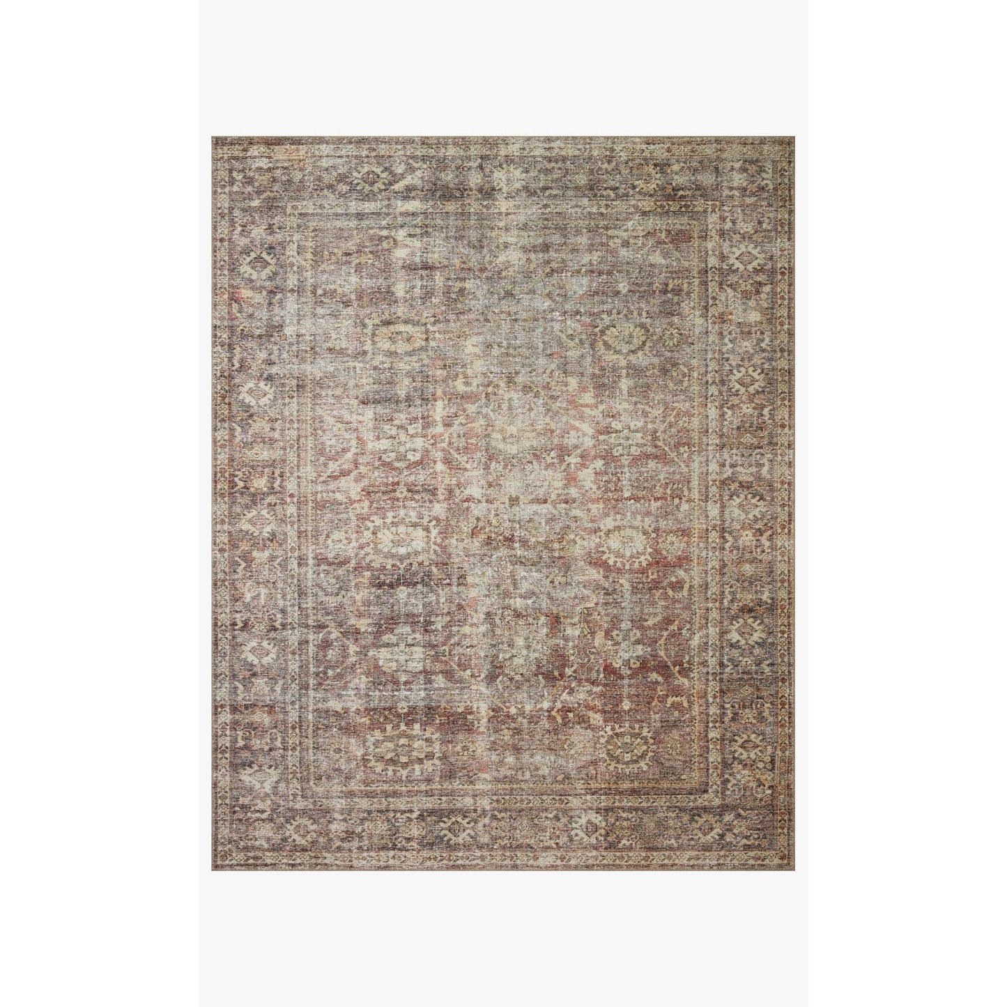 Amber Lewis Georgie Bordeaux /Antique Rug - Chapin Furniture