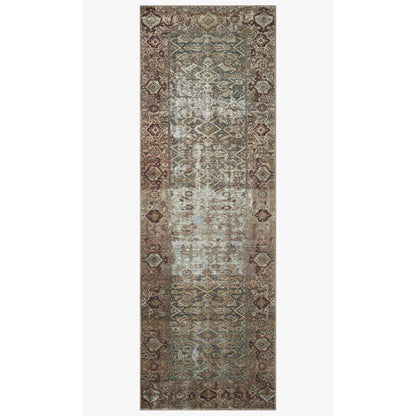 Amber Lewis Georgie Moss/Salmon Rug - Chapin Furniture