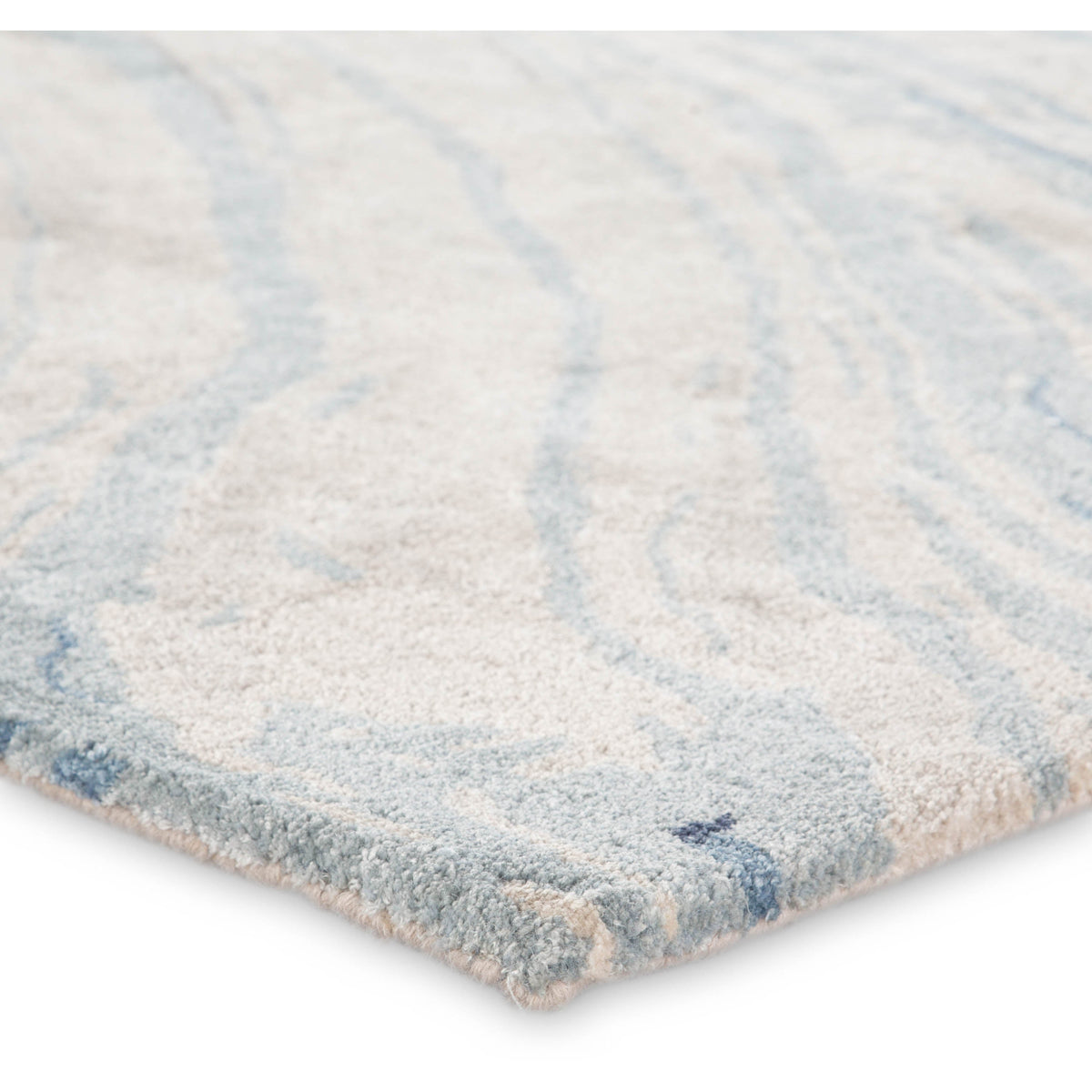 Jaipur Living Atha Handmade Abstract Blue/ Gray Rug - Chapin Furniture