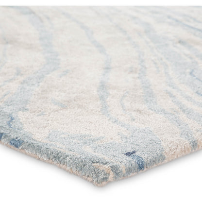 Jaipur Living Atha Handmade Abstract Blue/ Gray Rug - Chapin Furniture