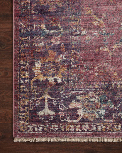 Loloi Giada Grape / Multi Rug - Chapin Furniture