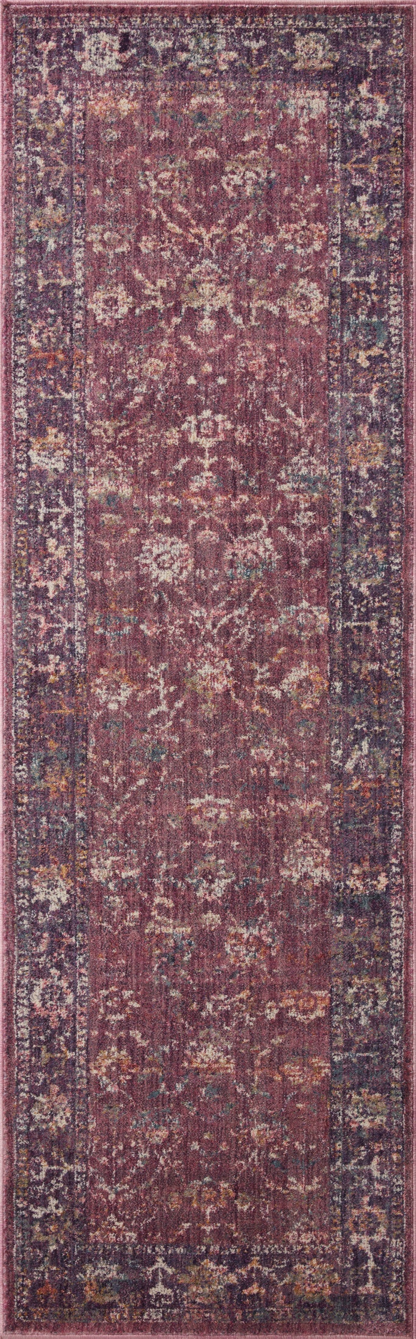 Loloi Giada Grape / Multi Rug - Chapin Furniture