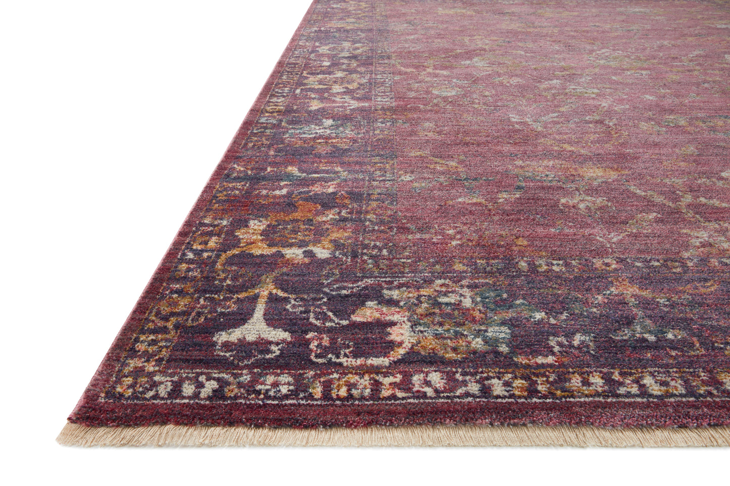 Loloi Giada Grape / Multi Rug - Chapin Furniture