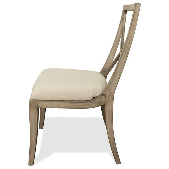 Sophie X- Black Upholstered Side Chair- Set of 2 Chairs - Chapin Furniture