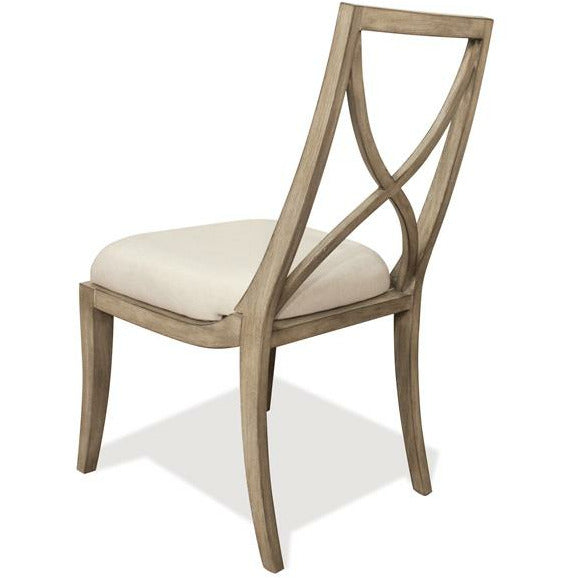 Sophie X- Black Upholstered Side Chair- Set of 2 Chairs - Chapin Furniture