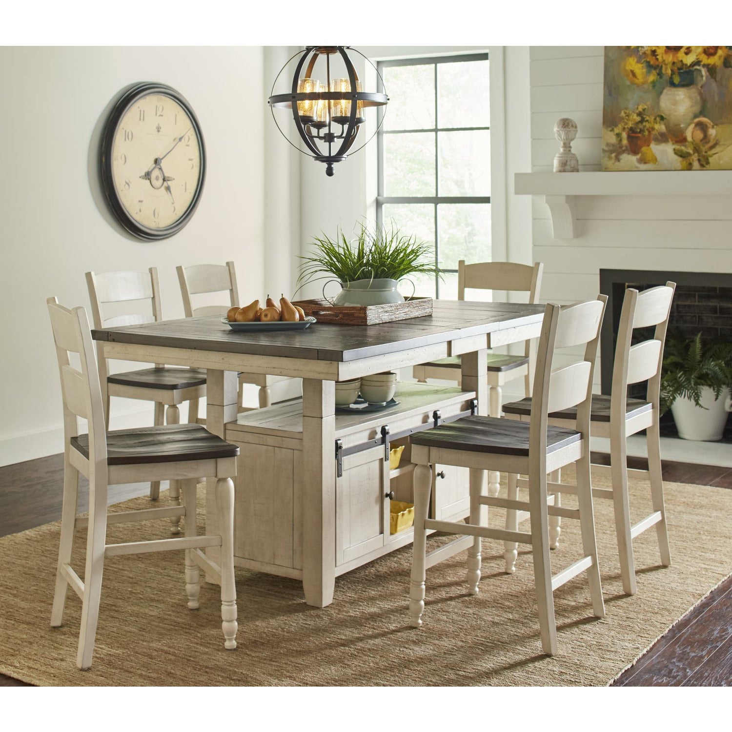 Madison County Ladderback Stool - Set of 2 - Chapin Furniture