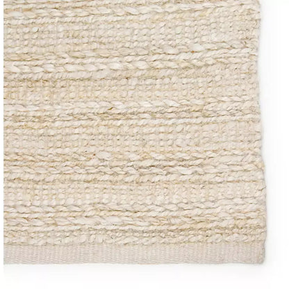 Jaipur Living Canterbury Handmade Solid White/ Beige Rug - Chapin Furniture