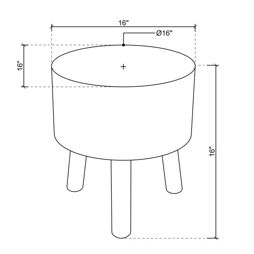 Harlem Stool - Chapin Furniture