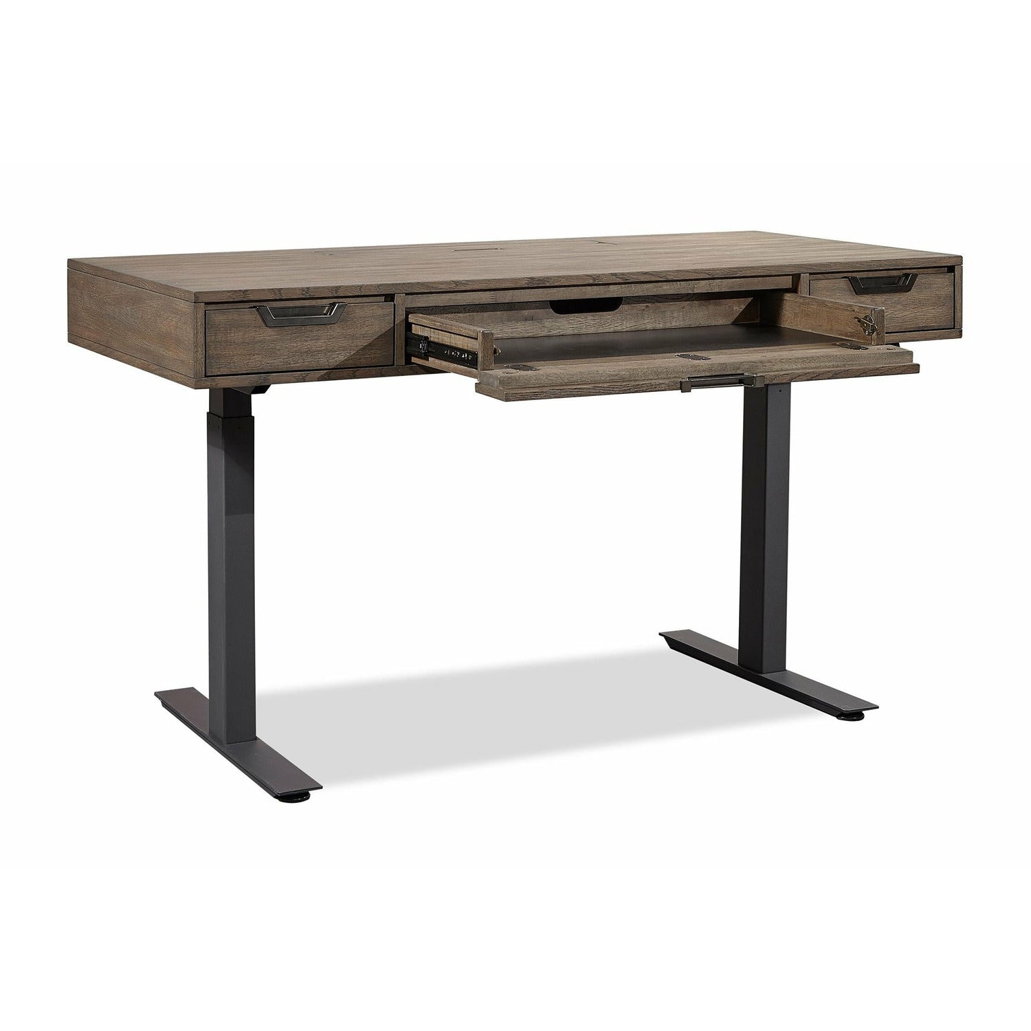 Harper Point Fossil 60" Adj. Lift Desk Top - Chapin Furniture