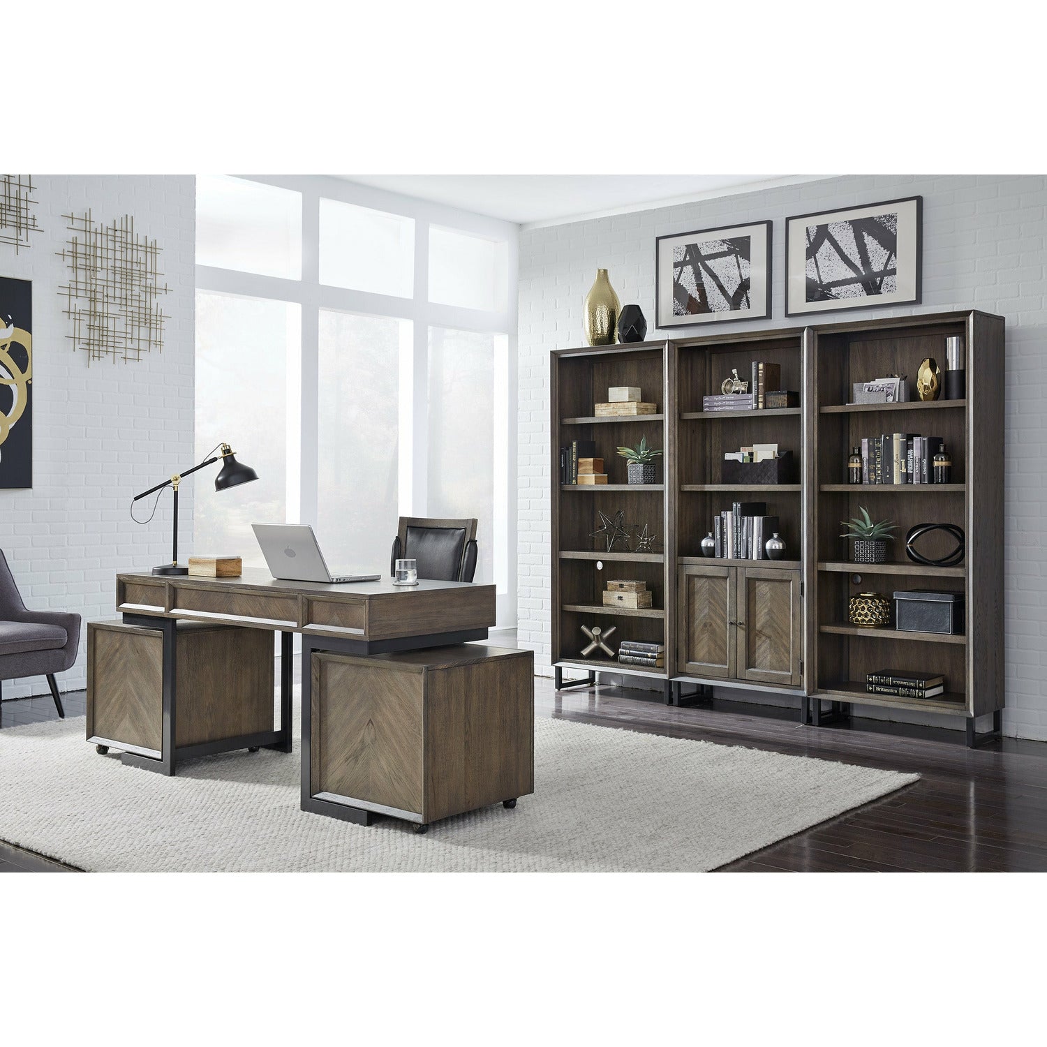 Harper Point Fossil Rolling File - Chapin Furniture