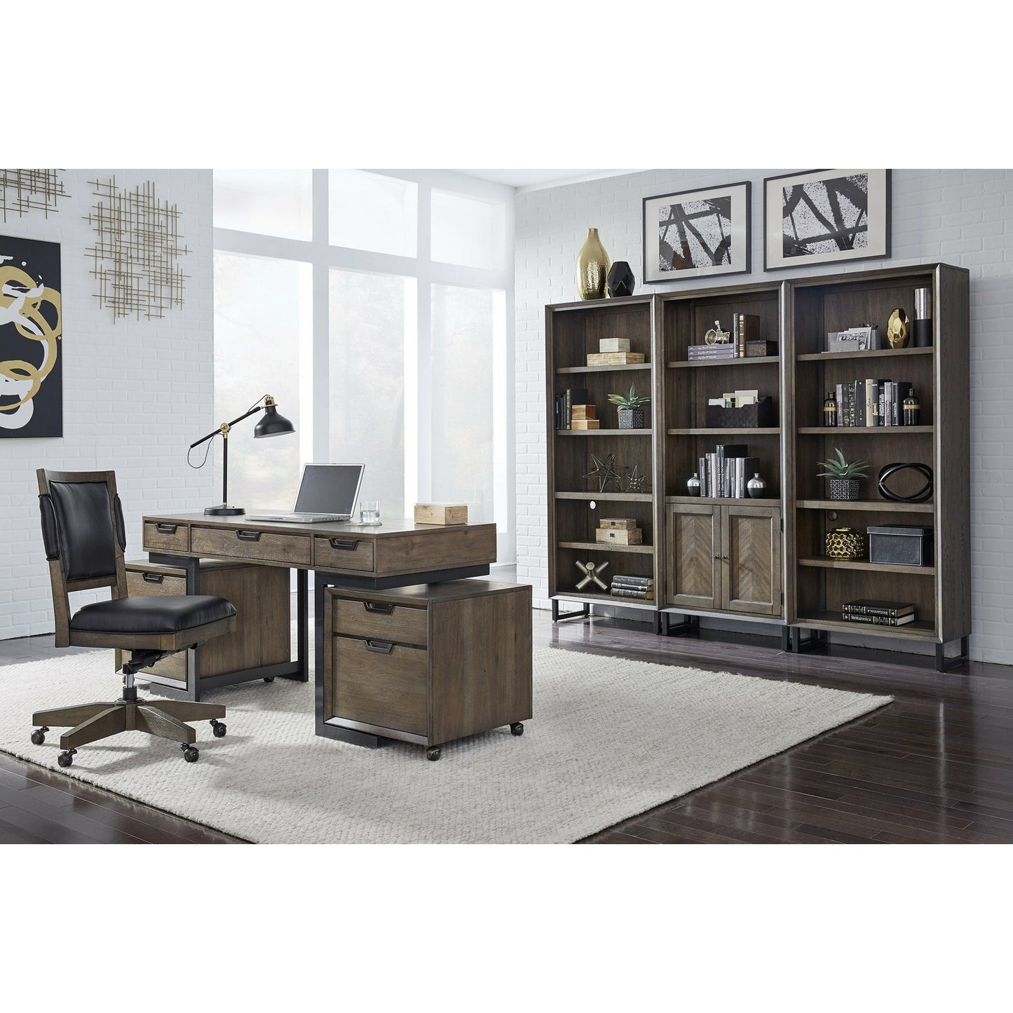 Harper Point Fossil Rolling File - Chapin Furniture