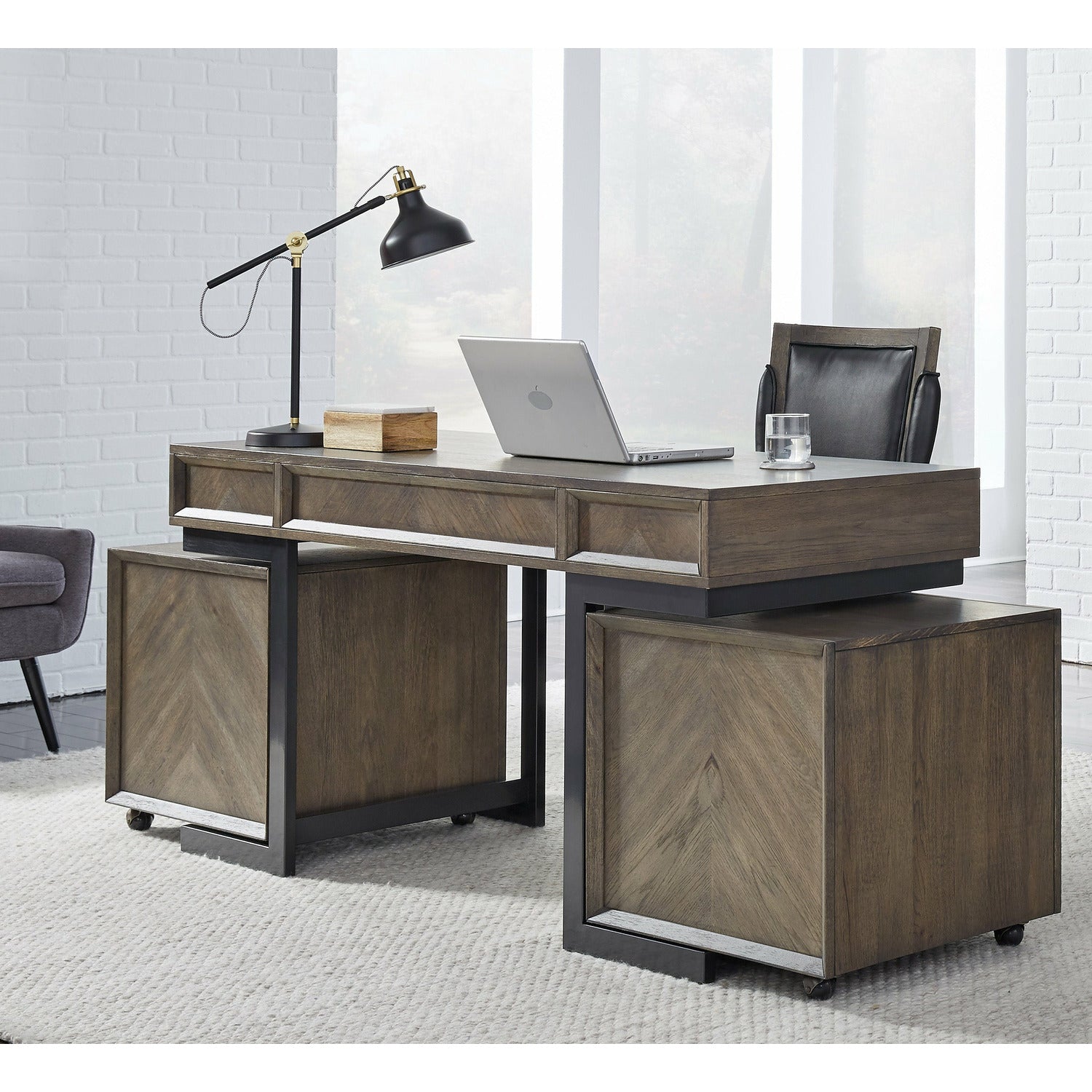 Harper Point Fossil Rolling File - Chapin Furniture
