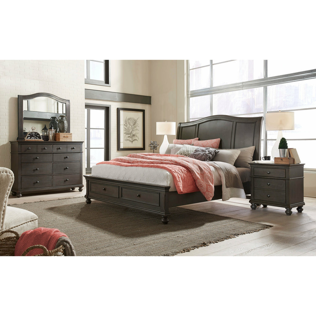 Oxford Sleigh Storage Bed | Chapin Furniture