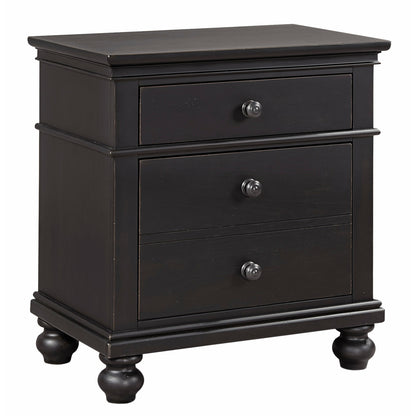 Oxford 2 Drawer Nightstand- Multiple Finish Options - Chapin Furniture