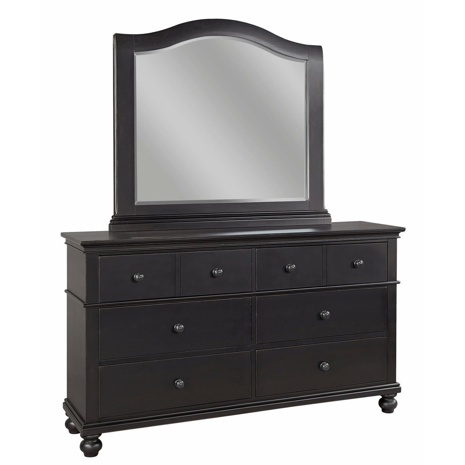 Oxford Arched Dresser Mirror- Multiple Finish Options - Chapin Furniture