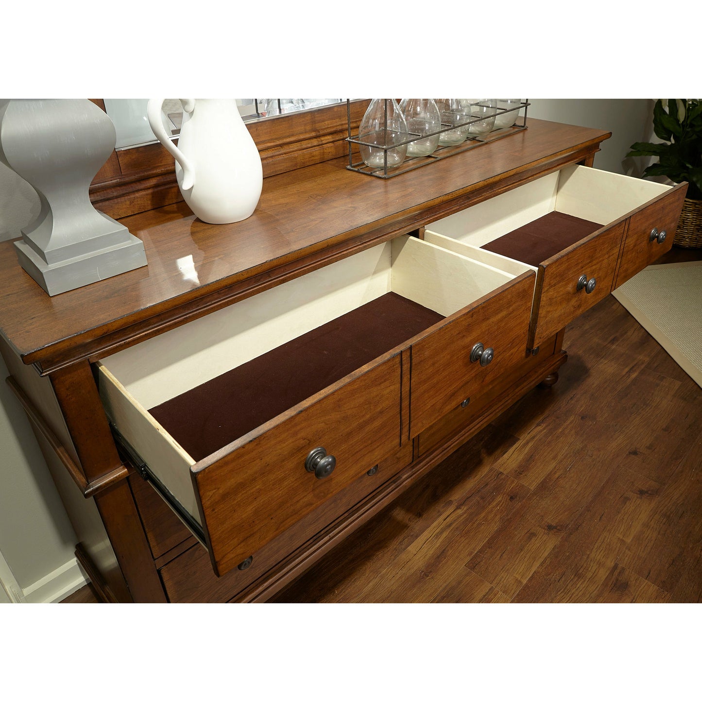 Oxford 6 Drawer Dresser- Multiple Finish Options - Chapin Furniture