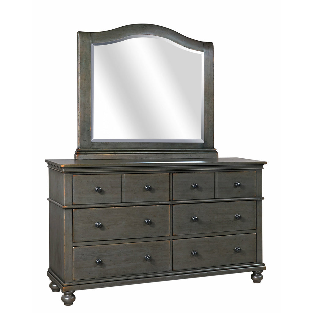 Oxford Arched Dresser Mirror- Multiple Finish Options - Chapin Furniture
