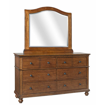 Oxford Arched Dresser Mirror- Multiple Finish Options - Chapin Furniture