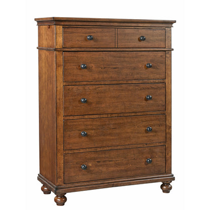 Oxford 5 Drawer Chest- Multiple Finish Options - Chapin Furniture