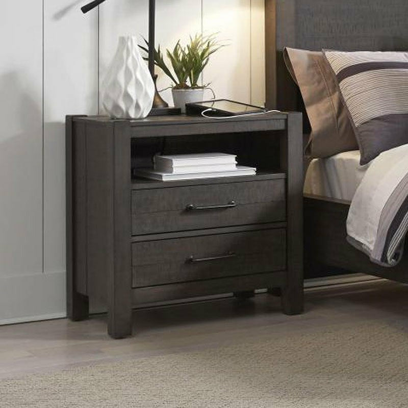 Mill Creek 2 Drawer Nightstand - Chapin Furniture