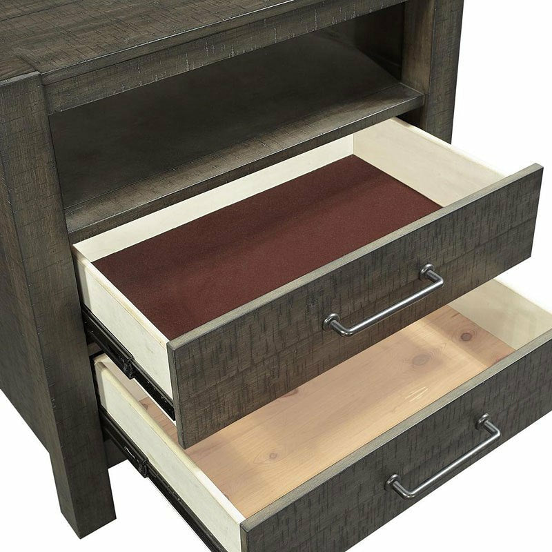 Mill Creek 2 Drawer Nightstand - Chapin Furniture