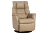 Verona Recliner- Caramel Leather - Chapin Furniture