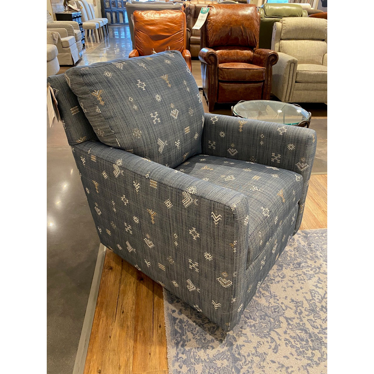 Trent Chair and Ottoman- Multiple Options - Chapin Furniture
