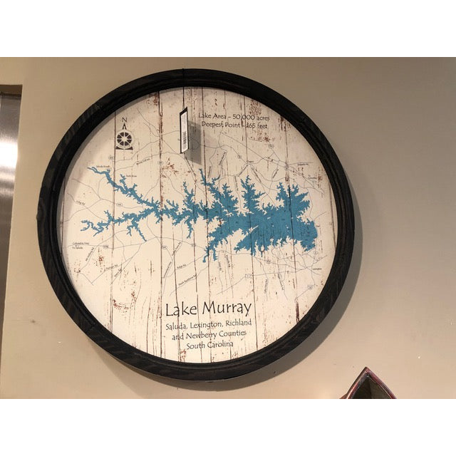 Lake Murray Art-  Round - Chapin Furniture