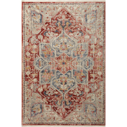 Magnolia Home Janey Garnet Multi Rug - Chapin Furniture