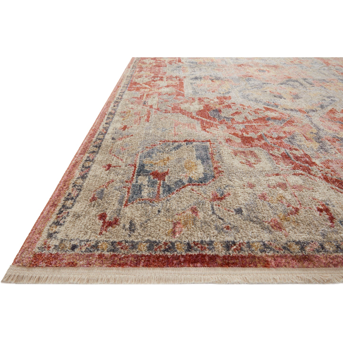 Magnolia Home Janey Garnet Multi Rug - Chapin Furniture