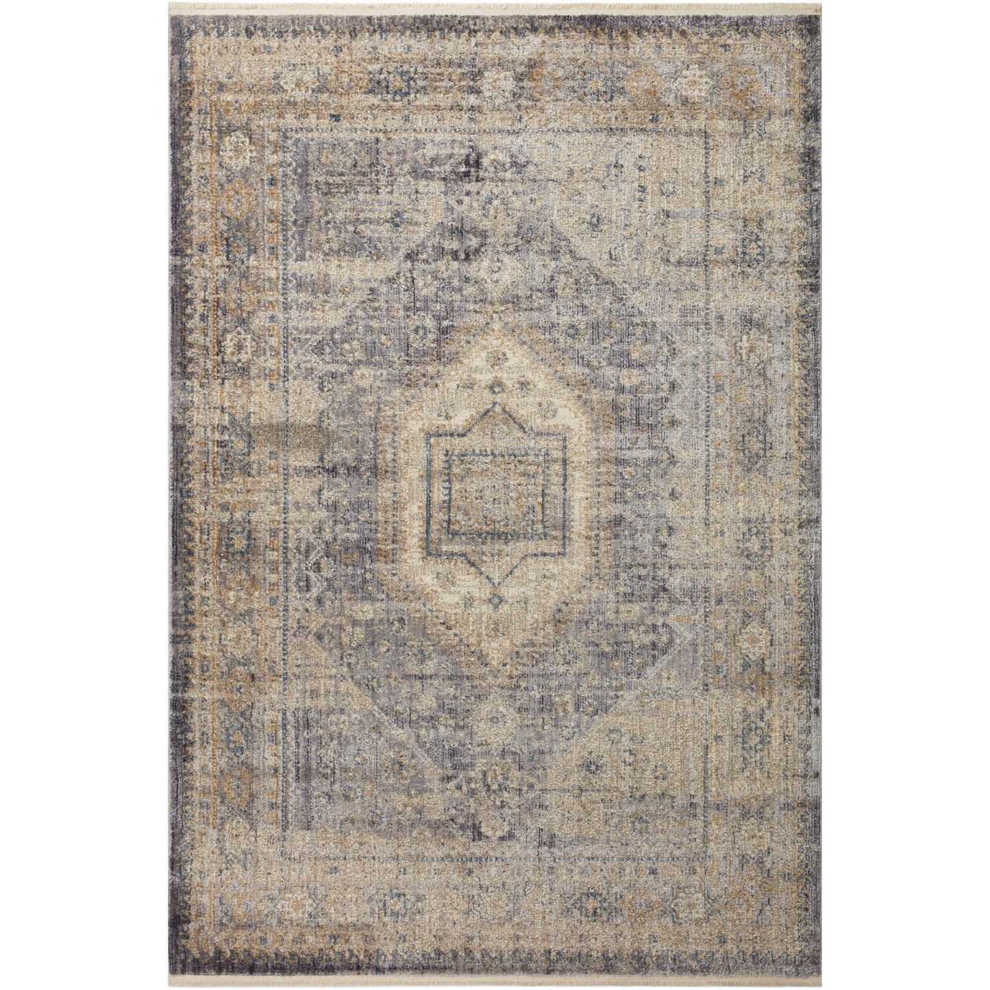 Magnolia Home Janey Slate Gold Rug - Chapin Furniture