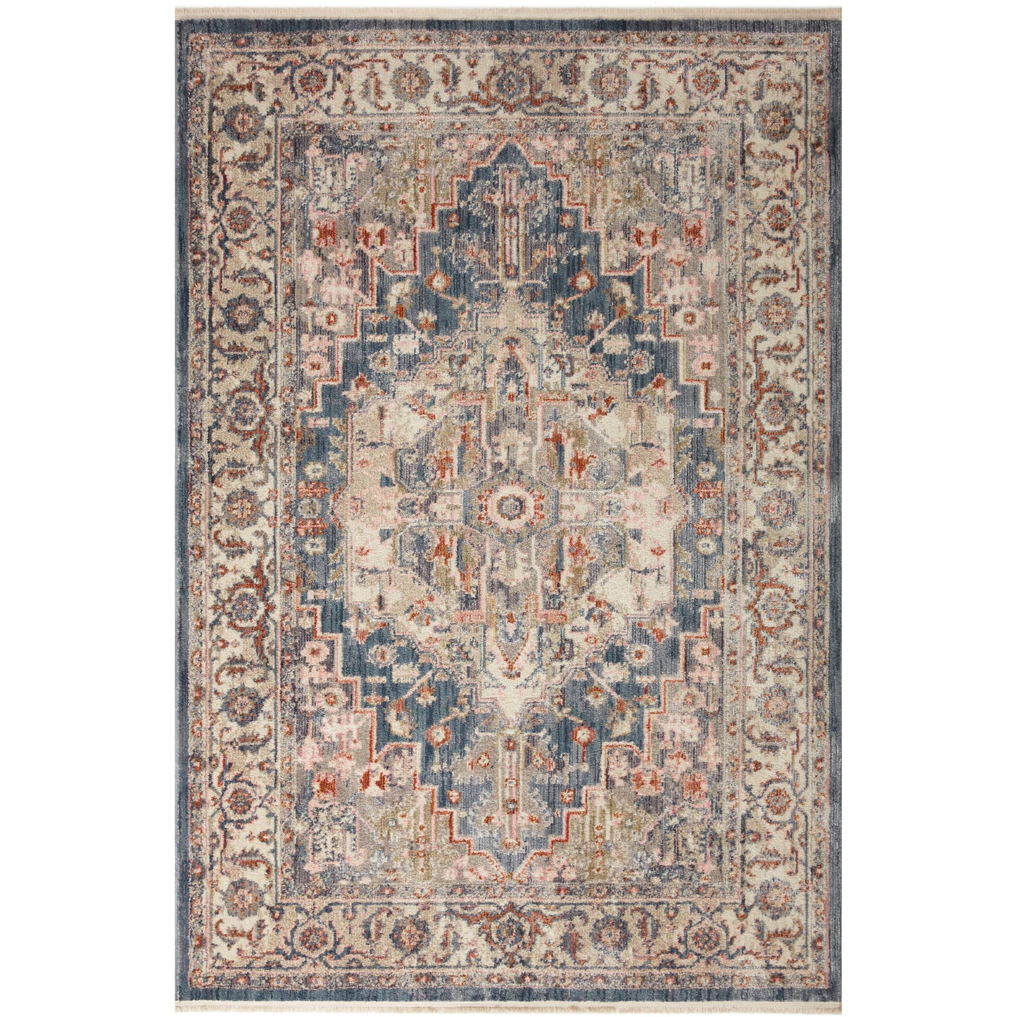 Magnolia Home Janey Indigo Multi Rug - Chapin Furniture