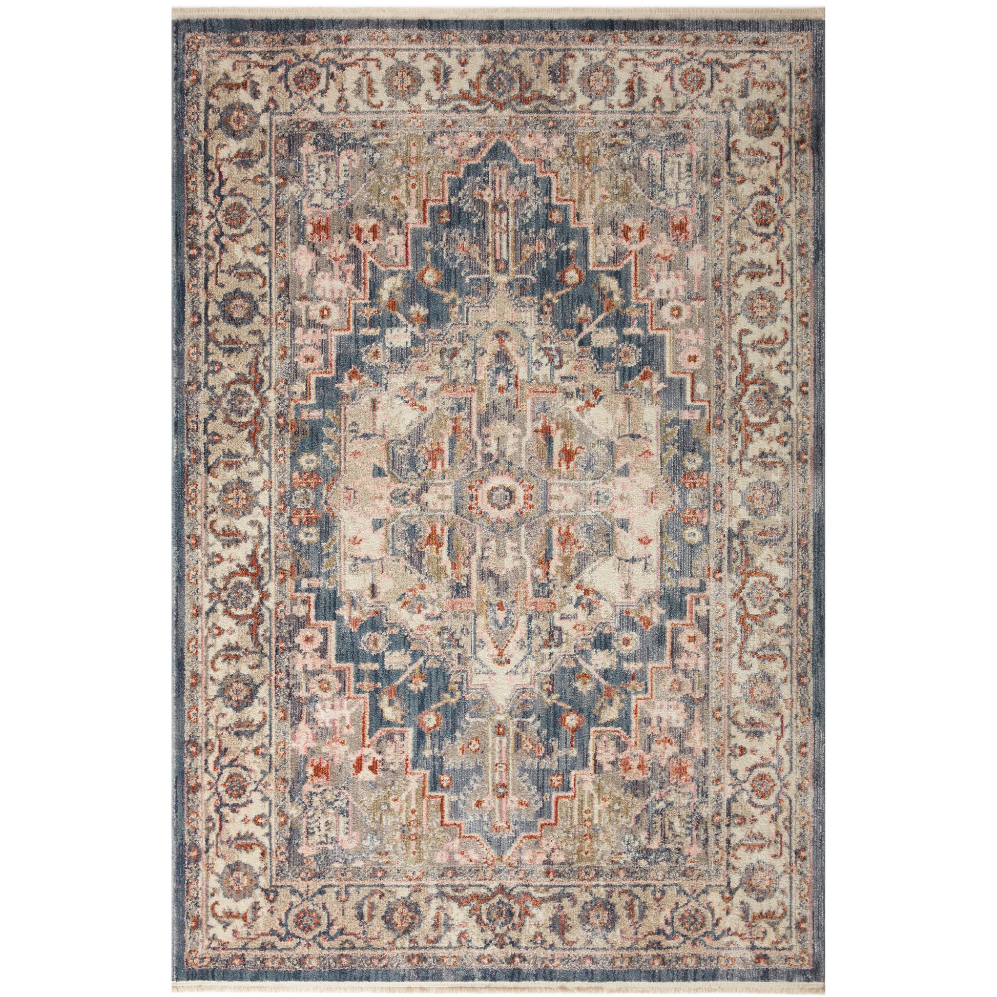 Magnolia Home Janey Indigo Multi Rug - Chapin Furniture