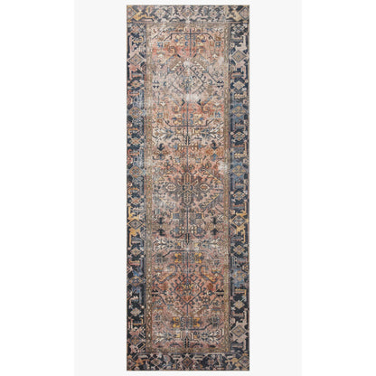 Chris Loves Julia Jules Terracotta/Multi Rug - Chapin Furniture