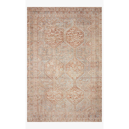 Chris Loves Julia Jules Tangerine/Mist Rug - Chapin Furniture