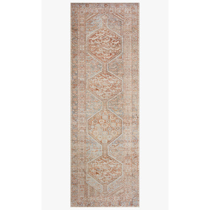 Chris Loves Julia Jules Tangerine/Mist Rug - Chapin Furniture