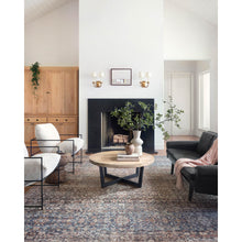 Chris Loves Julia Jules Denim/Spice  Rug - Chapin Furniture