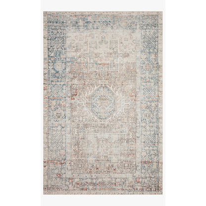 Chris Loves Julia Jules Natural/Ocean Rug - Chapin Furniture