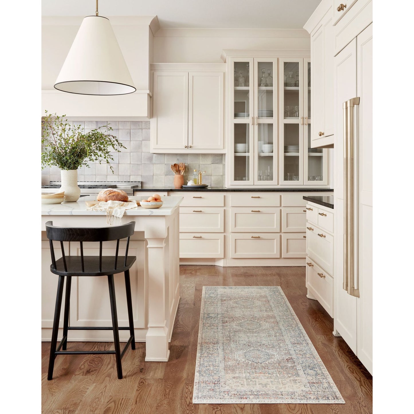 Chris Loves Julia Jules Natural/Ocean Rug - Chapin Furniture