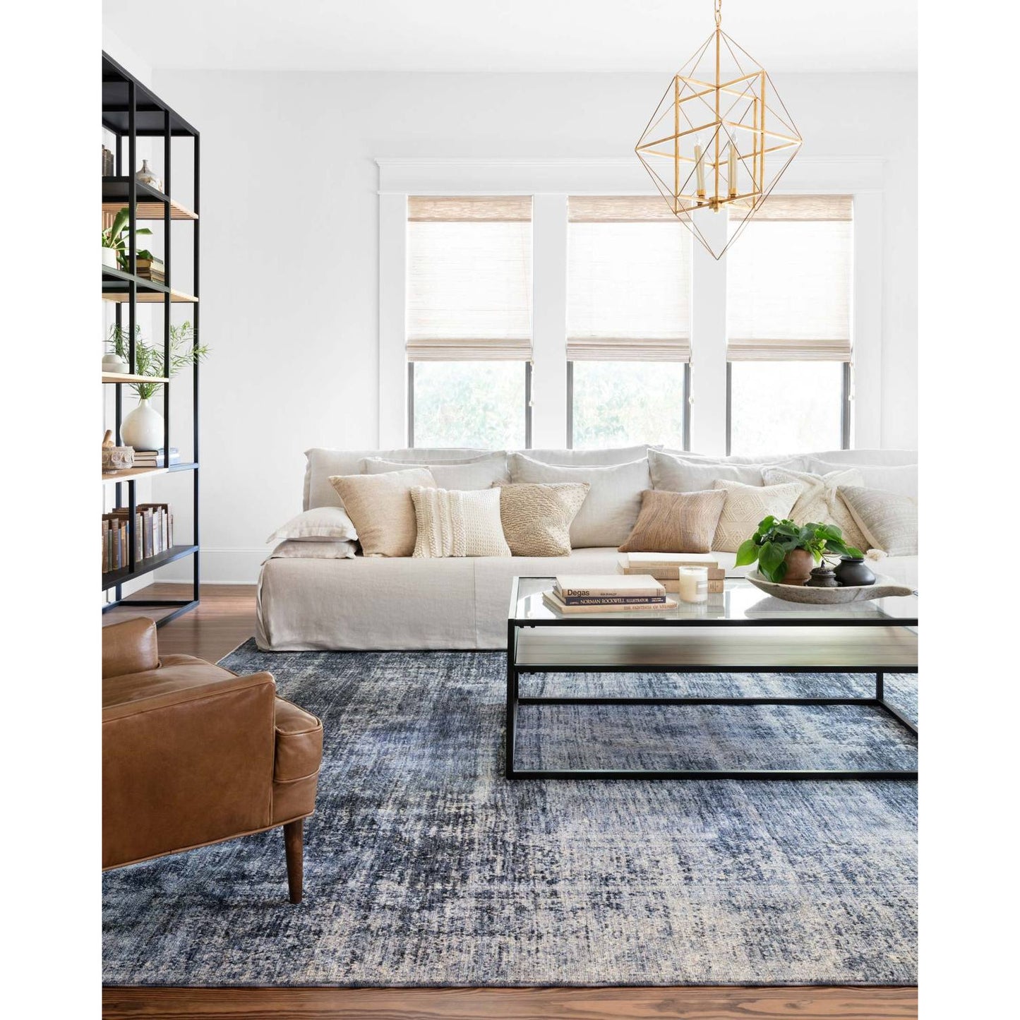Magnolia Home Kennedy Denim  Rug - Chapin Furniture